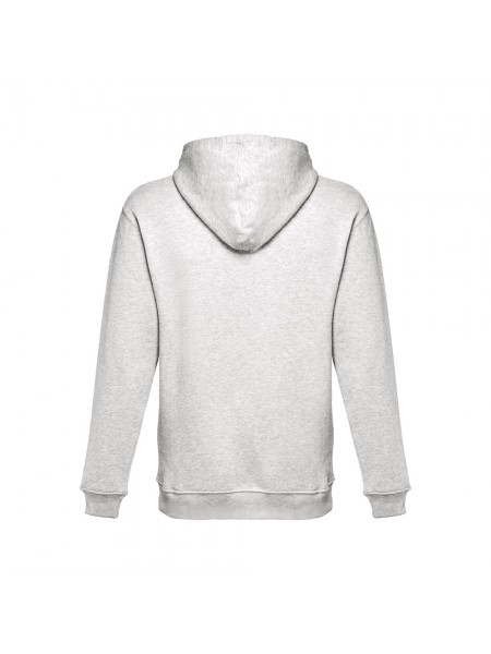 THC PHOENIX. Felpa (unisex) con cappuccio in cotone e poliestere - Bianco mélange THC PHOENIX. Felpa (unisex) con cappuccio in cotone e poliestere - Bianco mélange