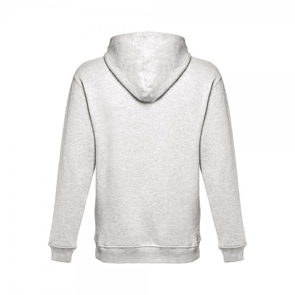 THC PHOENIX. Felpa (unisex) con cappuccio in cotone e poliestere - Bianco mélange