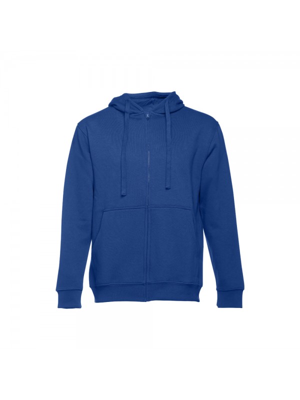 THC AMSTERDAM. Felpa da uomo in cotone e poliestere - Blu reale THC AMSTERDAM. Felpa da uomo in cotone e poliestere - Blu reale