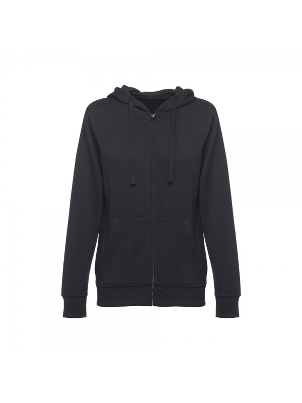 THC AMSTERDAM WOMEN. Felpa da donna in cotone e poliestere - Nero THC AMSTERDAM WOMEN. Felpa da donna in cotone e poliestere - Nero