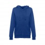 THC AMSTERDAM WOMEN. Felpa da donna in cotone e poliestere - Blu reale