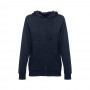 THC AMSTERDAM WOMEN. Felpa da donna in cotone e poliestere - Blu scuro