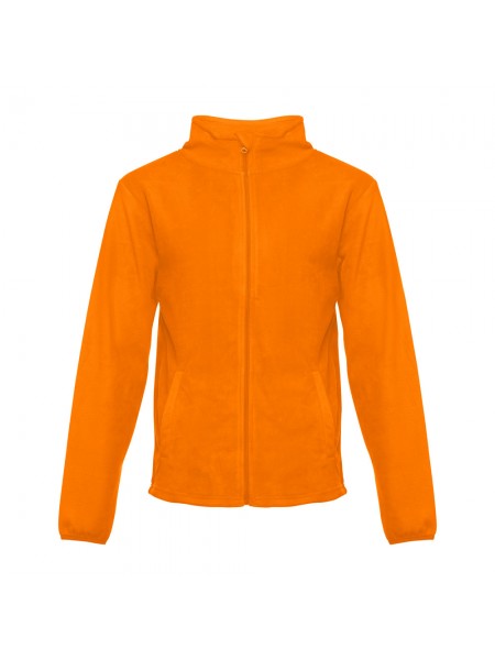 THC HELSINKI. Giacca in pile da uomo in poliestere - Arancione