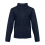 THC HELSINKI. Giacca in pile da uomo in poliestere - Blu scuro