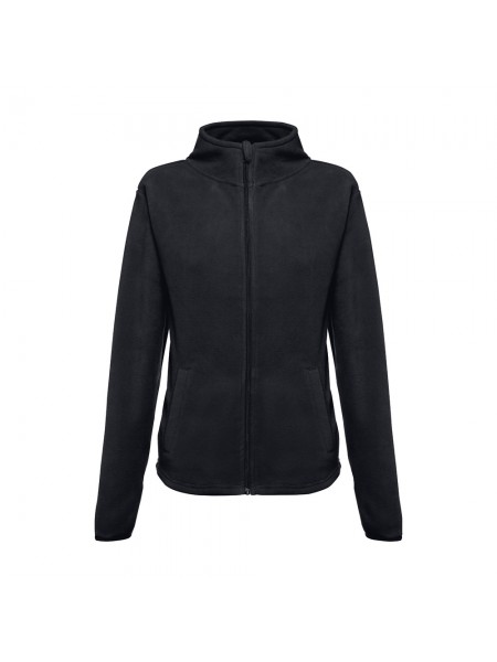 THC HELSINKI WOMEN. Giacca in pile sfiancata in poliestere da donna - Nero THC HELSINKI WOMEN. Giacca in pile sfiancata in poliestere da donna - Nero