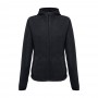 THC HELSINKI WOMEN. Giacca in pile sfiancata in poliestere da donna - Nero