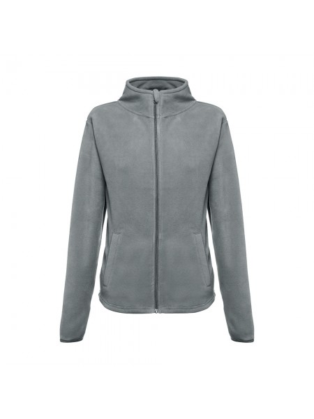 THC HELSINKI WOMEN. Giacca in pile sfiancata in poliestere da donna - Grigio THC HELSINKI WOMEN. Giacca in pile sfiancata in poliestere da donna - Grigio