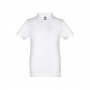 THC ADAM KIDS WH. Polo a maniche corte per bambini (unisex). colore bianco - Bianco