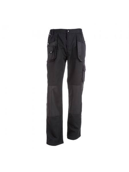 THC WARSAW. Pantaloni da uomo in cotone e poliestere - Nero