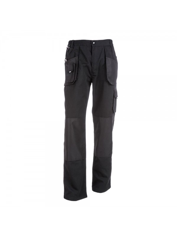 THC WARSAW. Pantaloni da uomo in cotone e poliestere - Nero THC WARSAW. Pantaloni da uomo in cotone e poliestere - Nero