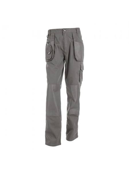 THC WARSAW. Pantaloni da uomo in cotone e poliestere - Grigio THC WARSAW. Pantaloni da uomo in cotone e poliestere - Grigio
