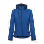 THC ZAGREB WOMEN. Giacca softshell da donna sfiancata - Blu reale