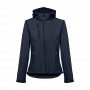 THC ZAGREB WOMEN. Giacca softshell da donna sfiancata - Blu scuro