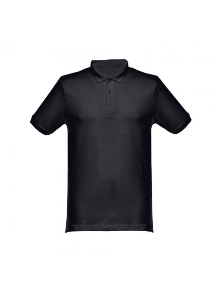 THC MONACO. Polo da uomo - Nero THC MONACO. Polo da uomo - Nero