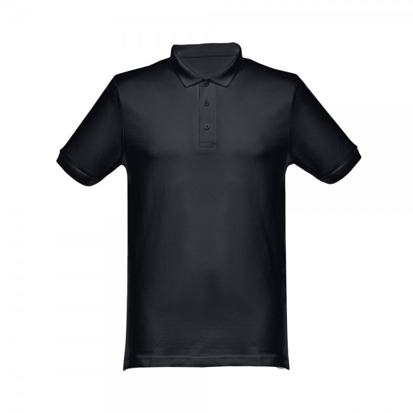 THC MONACO. Polo da uomo - Nero