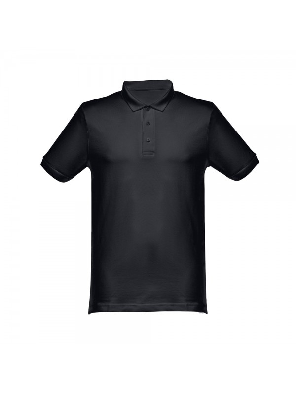 THC MONACO. Polo da uomo - Nero THC MONACO. Polo da uomo - Nero