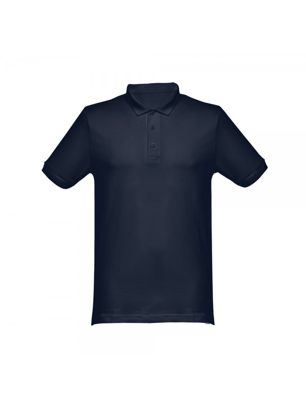 THC MONACO. Polo da uomo - Blu scuro THC MONACO. Polo da uomo - Blu scuro