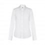 THC PARIS WOMEN WH. Camicia in popeline a maniche lunghe da donna. colore bianco - Bianco