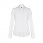 THC PARIS WOMEN WH. Camicia in popeline a maniche lunghe da donna. colore bianco - Bianco