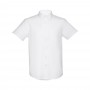 THC LONDON WH. Camicia oxford da uomo a maniche corte. Colore bianco - Bianco