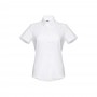 THC LONDON WOMEN WH. Camicia oxford da donna a maniche corte. Colore bianco - Bianco