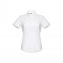 THC LONDON WOMEN WH. Camicia oxford da donna a maniche corte. Colore bianco - Bianco