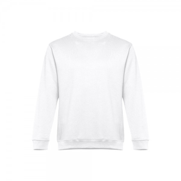 THC DELTA WH. Felpa unisex - Bianco