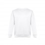 THC DELTA WH. Felpa unisex - Bianco