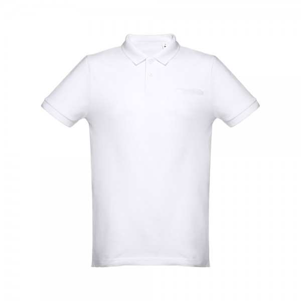 THC DHAKA WH. Polo da uomo - Bianco