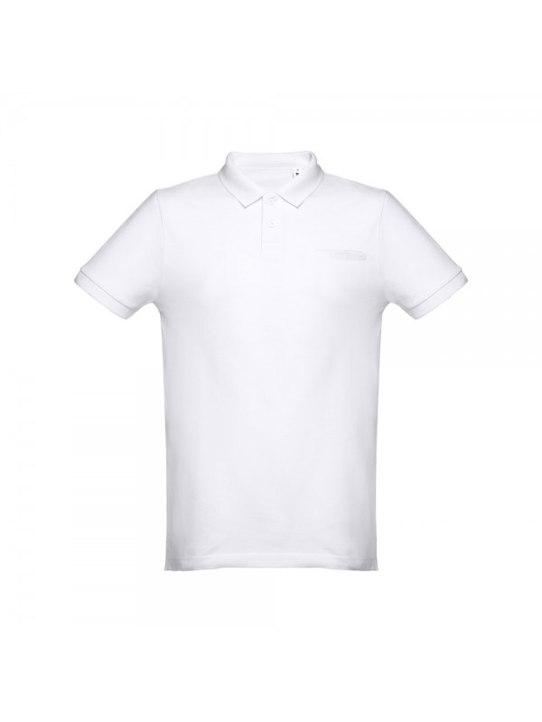 THC DHAKA WH. Polo da uomo - Bianco THC DHAKA WH. Polo da uomo - Bianco