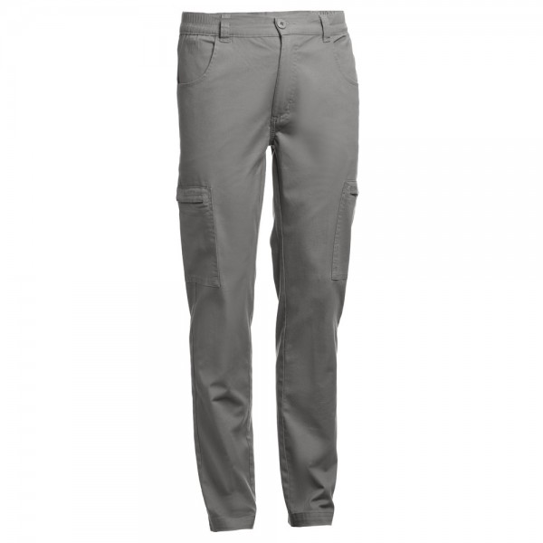 THC TALLINN. Pantaloni in cotone ed elastan - Grigio