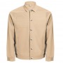 THC BRATISLAVA. Giacca unisex in cotone ed elastan - Marrone chiaro