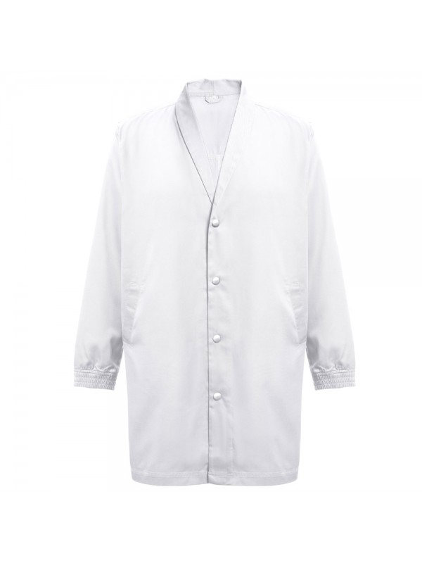 THC MINSK WH. Grembiule da lavoro in cotone e poliestere. Colore bianco - Bianco THC MINSK WH. Grembiule da lavoro in cotone e poliestere. Colore bianco - Bianco