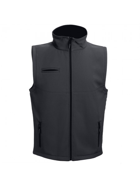 THC BAKU. Gilet softshell unisex - Nero THC BAKU. Gilet softshell unisex - Nero