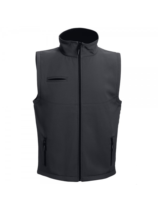 THC BAKU. Gilet softshell unisex - Nero THC BAKU. Gilet softshell unisex - Nero