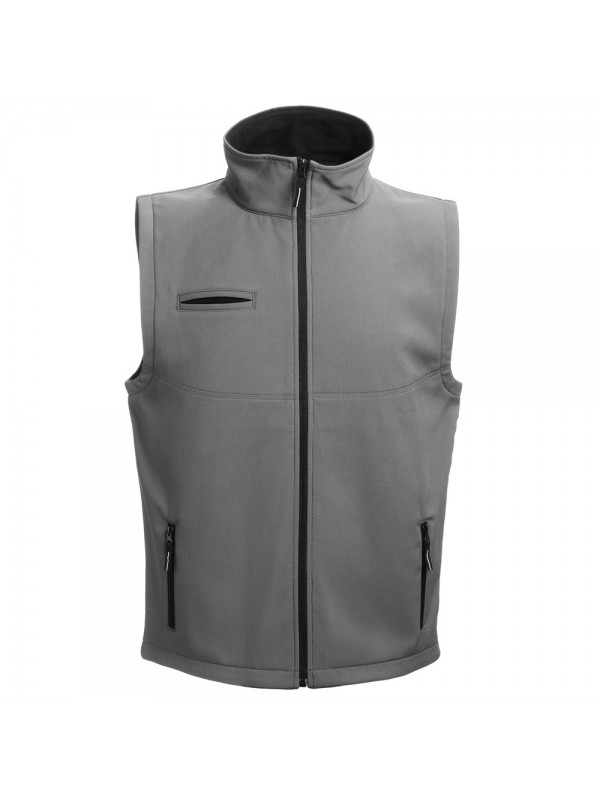 THC BAKU. Gilet softshell unisex - Grigio THC BAKU. Gilet softshell unisex - Grigio