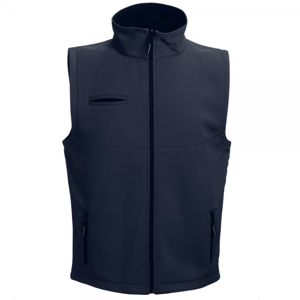 THC BAKU. Gilet softshell unisex - Blu scuro