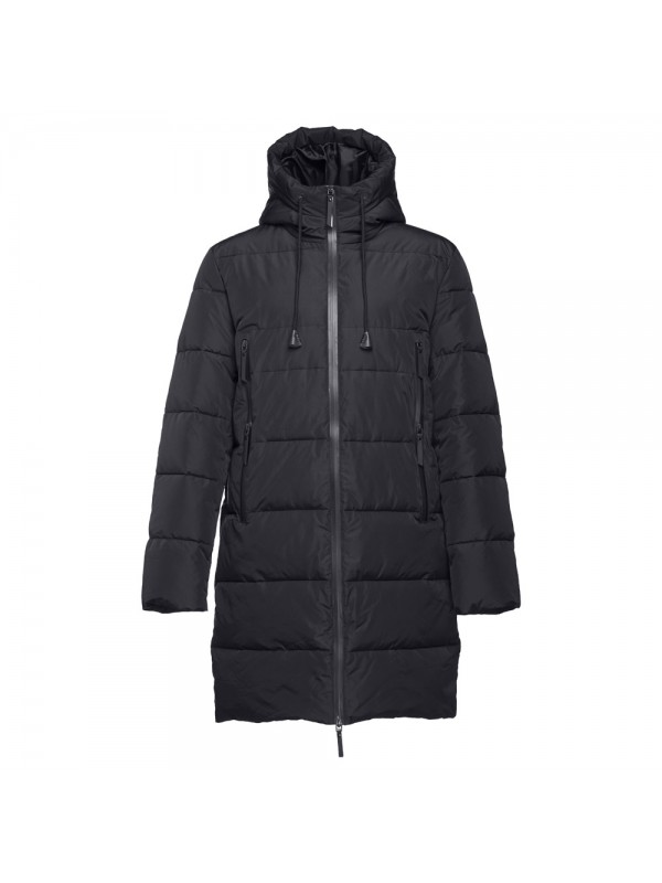 THC BRUSSELS. Parka trapuntato unisex - Nero THC BRUSSELS. Parka trapuntato unisex - Nero