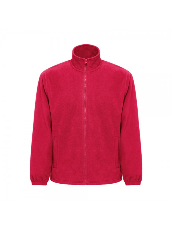 THC GAMA. Giacca in pile da uomo ad alta densità in poliestere - Rosso THC GAMA. Giacca in pile da uomo ad alta densità in poliestere - Rosso