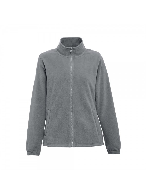 THC GAMA WOMEN. Giacca in pile da donna ad alta densità in poliestere - Grigio THC GAMA WOMEN. Giacca in pile da donna ad alta densità in poliestere - Grigio