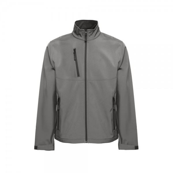 THC EANES. Giacca softshell (unisex) in poliestere ed elastan - Grigio