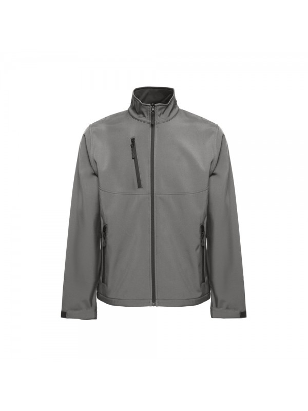 THC EANES. Giacca softshell (unisex) in poliestere ed elastan - Grigio