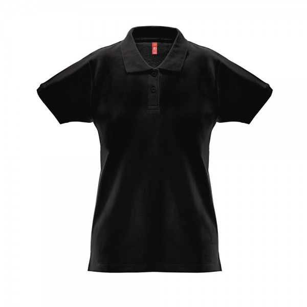 THC MONACO WOMEN. Polo da donna - Nero