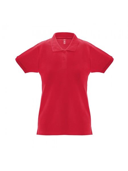 THC MONACO WOMEN. Polo da donna - Rosso THC MONACO WOMEN. Polo da donna - Rosso