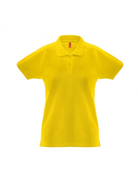 THC MONACO WOMEN. Polo da donna - Giallo THC MONACO WOMEN. Polo da donna - Giallo
