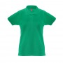 THC MONACO WOMEN. Polo da donna - Verde