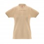 THC MONACO WOMEN. Polo da donna - Marrone chiaro