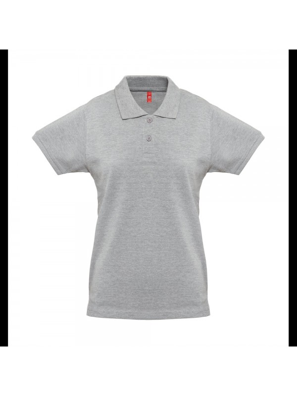 THC MONACO WOMEN. Polo da donna - Grigio chiaro mélange THC MONACO WOMEN. Polo da donna - Grigio chiaro mélange