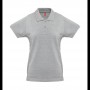 THC MONACO WOMEN. Polo da donna - Grigio chiaro mélange