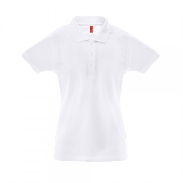 THC BERLIN WOMEN WH. Polo da donna a maniche corte - Bianco